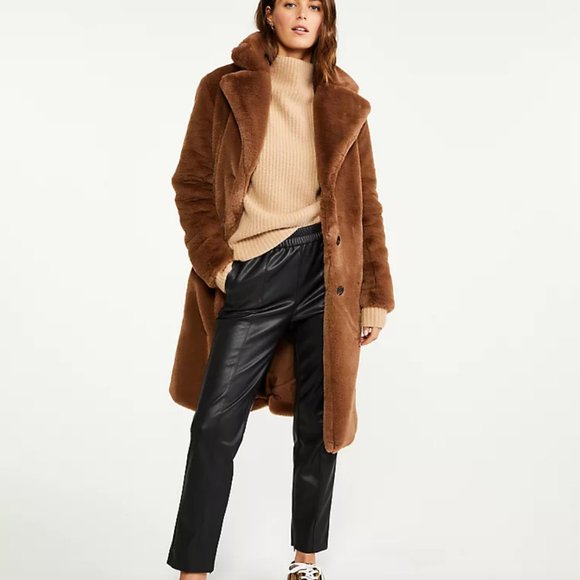 Faux Fur Coat NWT - Picture 1 of 6